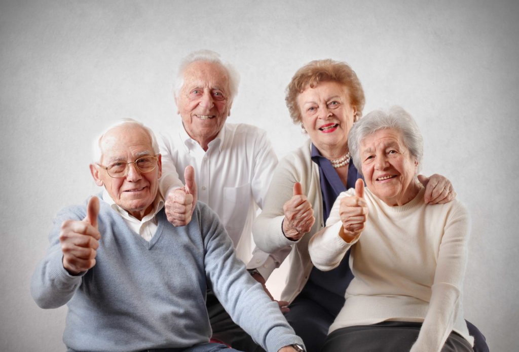 Seniors Enjoying Live Together